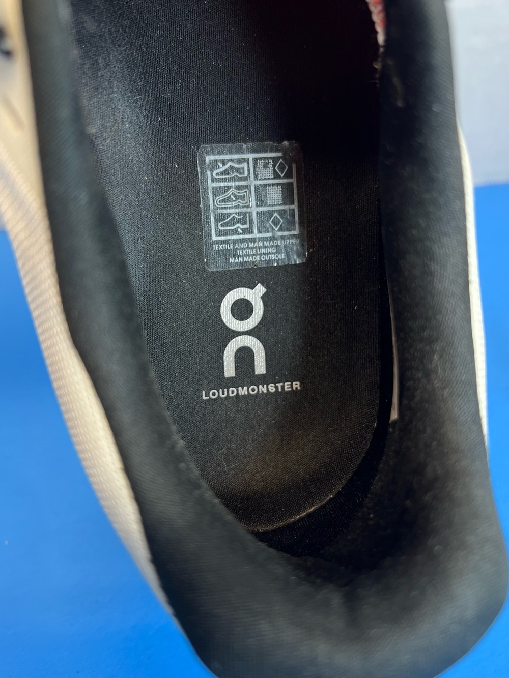 On Cloudmonster 2 Womens Size 9M Running Undyed White/Flame 3WE10111527 XLNT - Picture 11 of 16